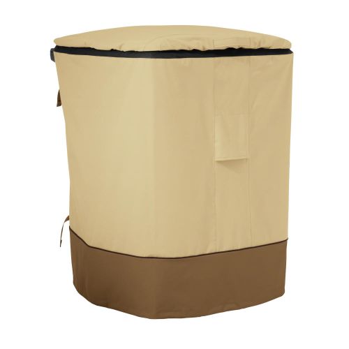 Veranda Water-Resistant Outdoor Trash Cart Cover