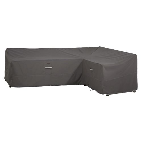 Ravenna Water-Resistant Patio Right Facing Sectional Lounge Set Cover, 104 x 32 x 31 Inch