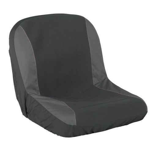 Classic Accessories Neoprene Paneled Tractor Seat Cover, Fits Seats 14”  - 16.5” H, Medium