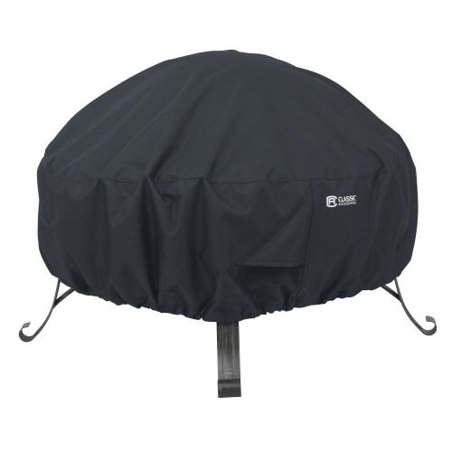 Water-Resistant 30 Inch Full Coverage Round Fire Pit Cover