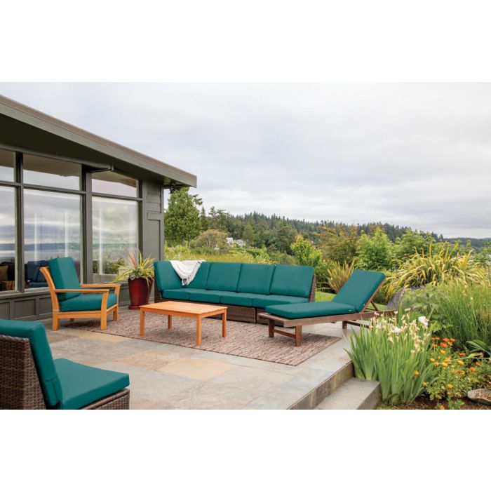 Ravenna 21 x 25 x Inch Rectangular Patio Seat Cushion Cover