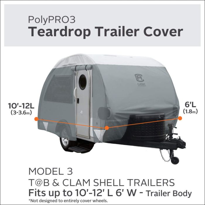 Classic Accessories Over Drive PolyPRO3 Deluxe Teardrop