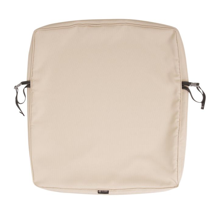 Antique Beige 21 X 23 Outdoor Cushions Classic Accessories 23 X 23