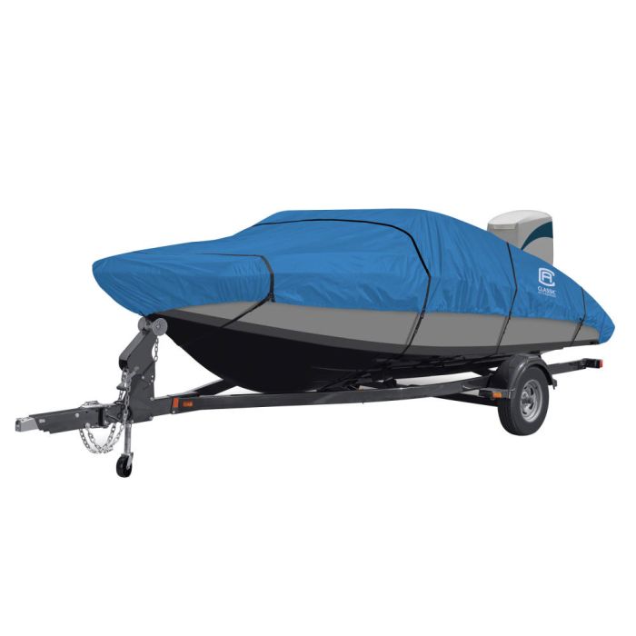 All Seasons Boat Cover, Fits Boats 17' - 19' L x 102” W