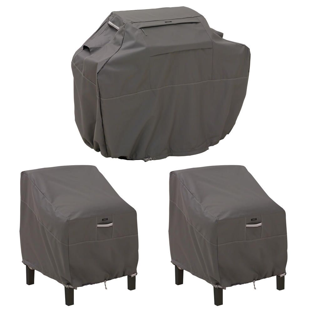 Classic Accessories Ravenna Water-Resistant 58 Inch BBQ Grill Cover 